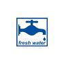 Fresh Water Self Adhesive Sticker