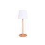 Vechline Shine Rechargeable Lamp Wood Effect