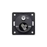 Berker 12V Cigar & TV Socket Black