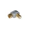 Maxview Angled F Connector Gold