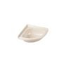 Corner Sink Bowl Ivory 11" x 11"