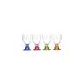 Bella Goblet Wine Glass Multicolour