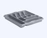 Casa Cutlery Tray Silver