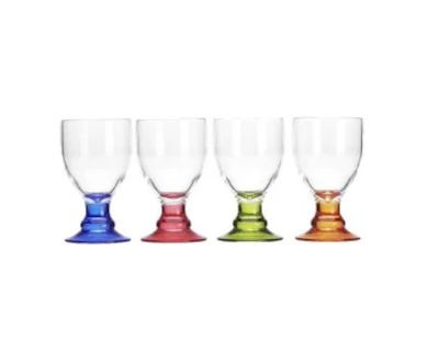 Bella Goblet Wine Glass Multicolour