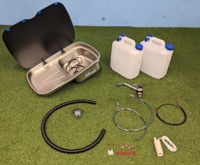 Campervan Conversion Water System Kit - Argent Left