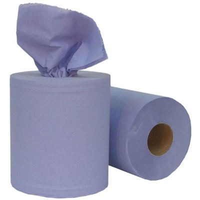 Centrefeed Blue Rolls (Pack of 6)