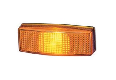 Hella Oblong Side Marker Light - Amber