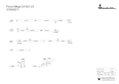 Isabella Mega Frame Forum C4 21/23.