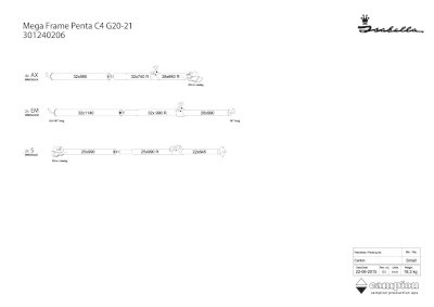 Isabella Mega Frame Penta C4 20/21. MegaFix