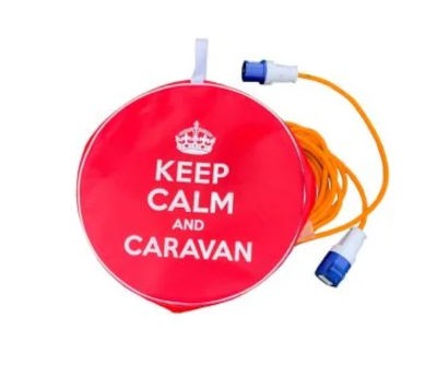 Keep Calm Mains Cable Bag