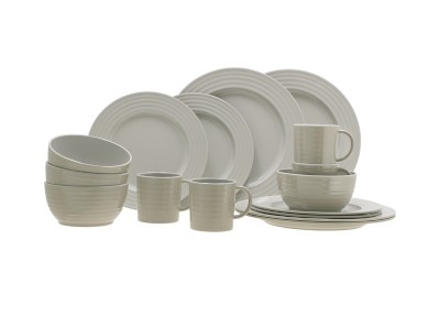 Travellife Rota Tableware Set 16pce - Biege