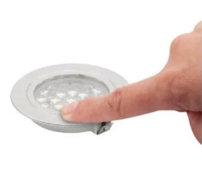 Vechline Corvus Mini 2W Downlight Brushed Nickel Touch