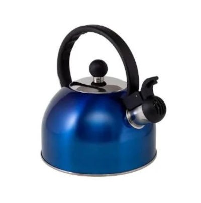 Via Mondo 1.5L Blue Whistling Kettle