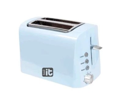 Via Mondo 950W Duck Egg Blue Toaster