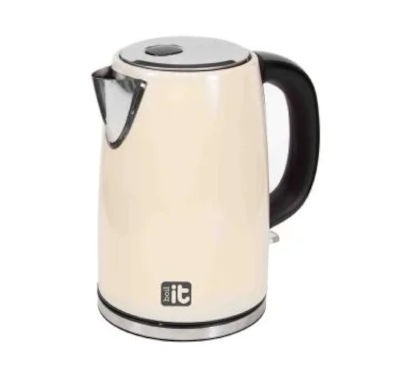 Via Mondo Boil It 1.7L Cream Cordless Kettle