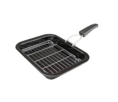 Via Mondo Enamel Grill Pan Large