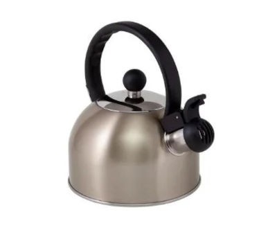 Via Mondo Soft Gold 1L Stainless Steel Kettle