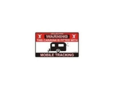 W4 Caravan Tracker sticker