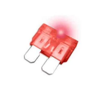 W4 LED Blade Fuse - 10 Amps