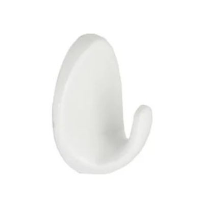 W4 Self Adhesive Hook White