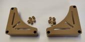 Table Storage Brackets - Beige (Pair)