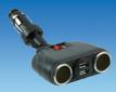 Powerpart Twin Cigar Socket Adapter & Twin USB