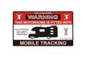 W4 Motorhome Tracking Sticker