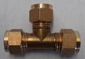 Gas Connector Equal T Piece - 5/16"