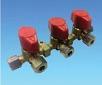 Caravan Motorhome Triple Three Way Gas Manifold Valve With Taps 8mm