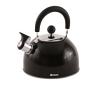 Outwell Tea Break Kettle L - 2.2L Whistling Kettle (Black)