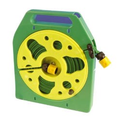 15m Flat Hose With Reel