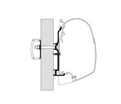 Thule Omnistor 5200 Adapter Bürstner 2017