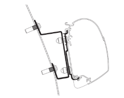 Thule Omnistor 5200 Adapter Wall MK8 Ford Transit H3 >2014 (RHD)