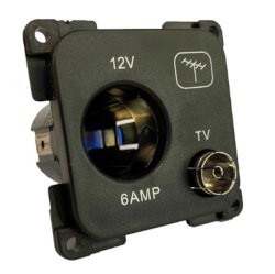 C-Line 12 Volt TV & Socket