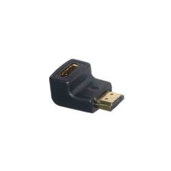 Maxview HDMI Angled Adaptor Gold