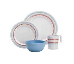 Striped 16pc Dinner Set