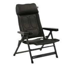 Travellife Lucca Recliner Lounge - Black