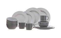 Travellife Rota Tableware Set 16pce - Grey