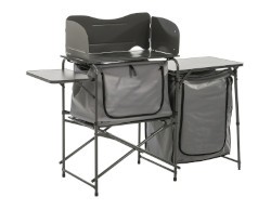 Travellife Toledo Folding kitchen - Dark grey