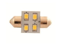 Vechline LED 31mm Festoon Bulb 0.8W