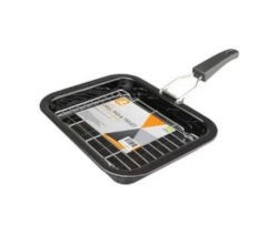 Via Mondo Enamel Grill Pan Small