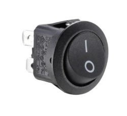 W4 250V Round Double Rocker Switch On / Off