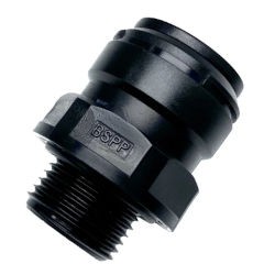 W4 Straight Adaptor Male 3/8BSP - 12mm