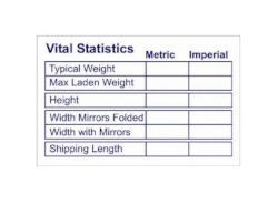 W4 Vital Statistics Sticker